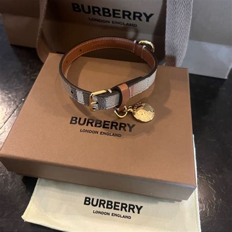 burberry geschirr hund|Burberry dog collars.